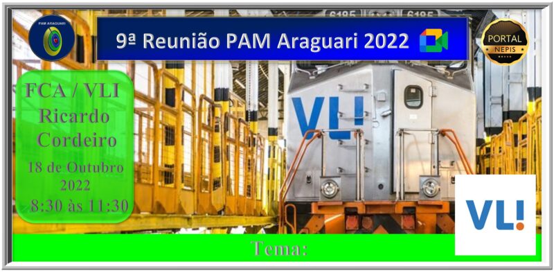 9ª Reunião PAM-TAP 2022 FCA / VLI