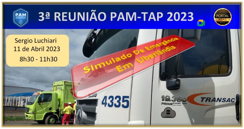 3ª Reunião PAM-TAP 2023 Online Transac