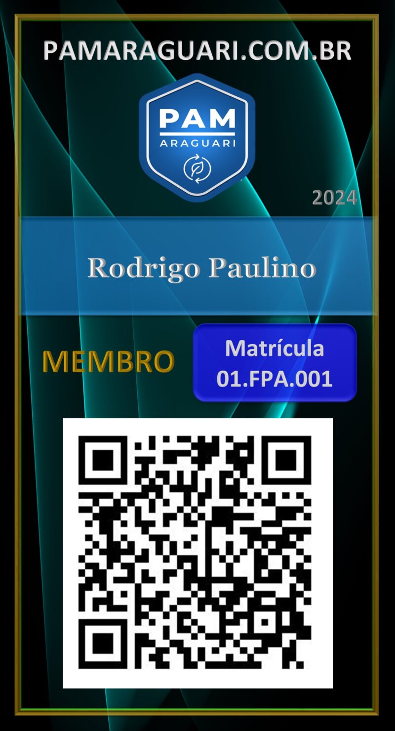 Rodrigo Paulino – Carteira Digital – PAM ARAGUARI HAZMAT – 2023