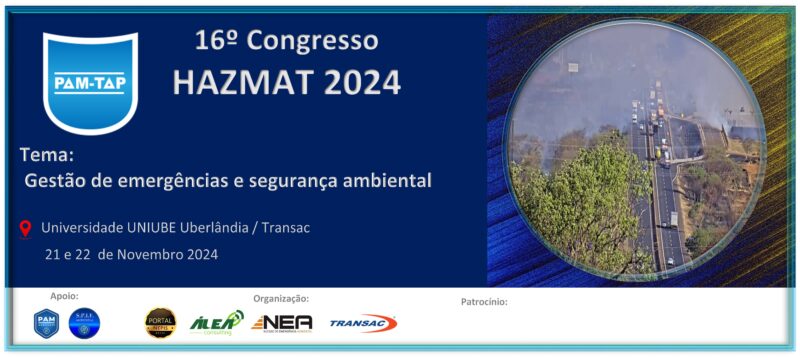 Inscrição 16º Congresso HAZMAT 2024 – Durante evento